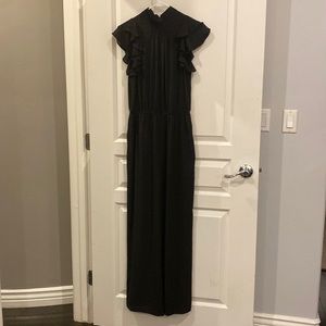 Express high neck black pants jumpsuit